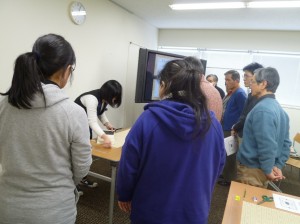 実演の様子